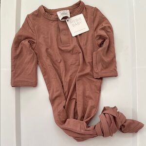 Light Brown Knotted Gown, NWT